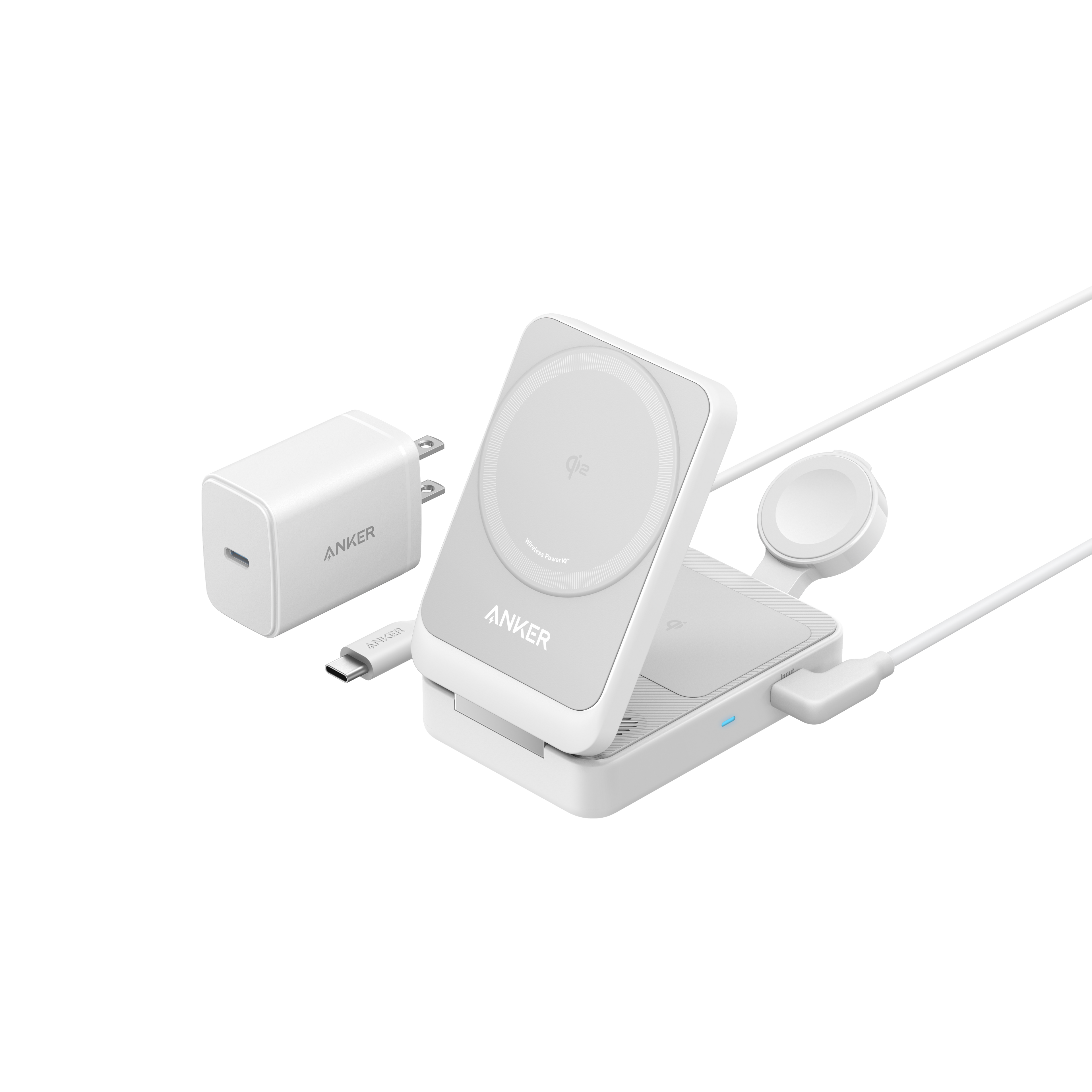 Refurbished MagGo Wireless Charging Station (Foldable 3-in-1) X2