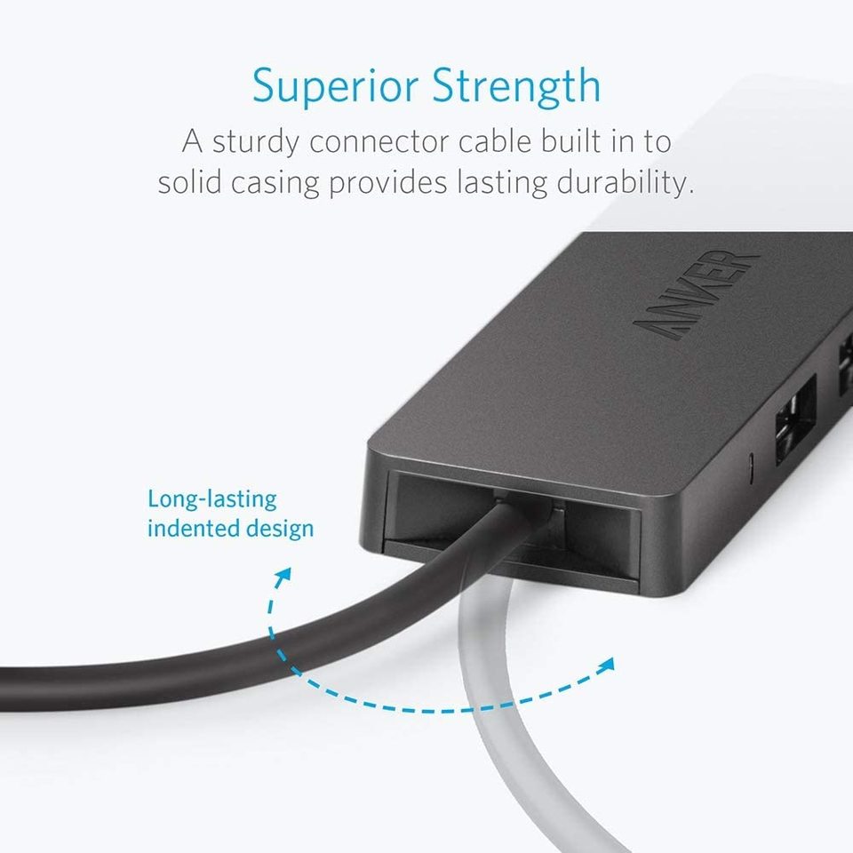 Ultra Slim 4-Port USB 3.0 Data Hub S3