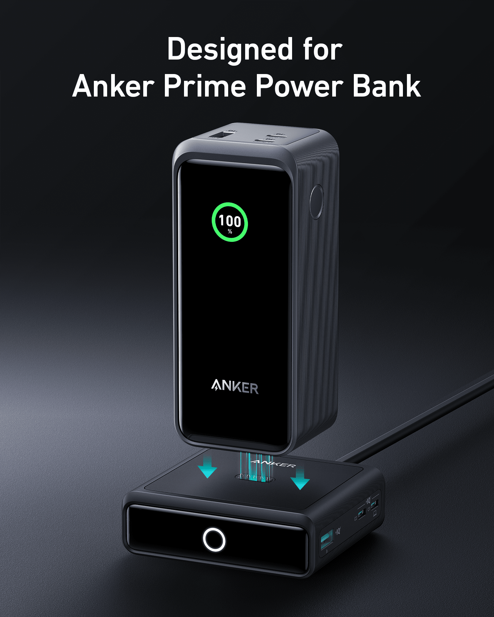 100W Charging Base for Prime Power Bank P2
