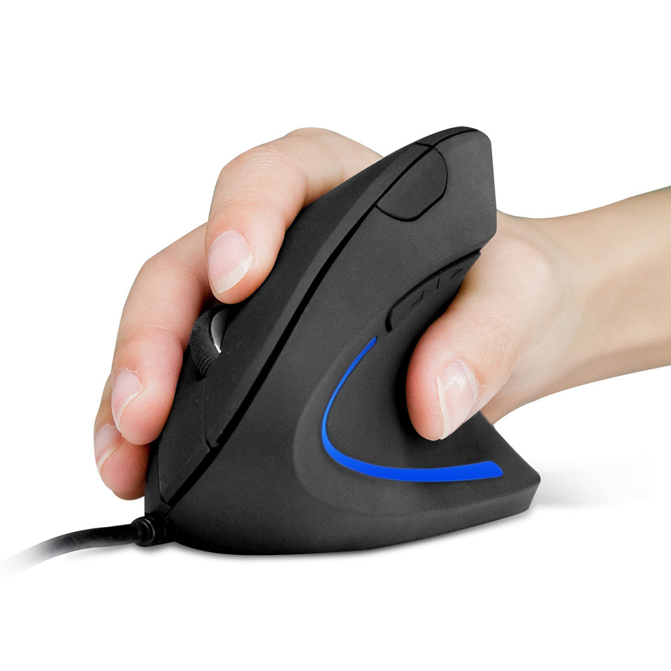 Refurbished Ergonomic Optical USB Wired Vertical Mouse J6