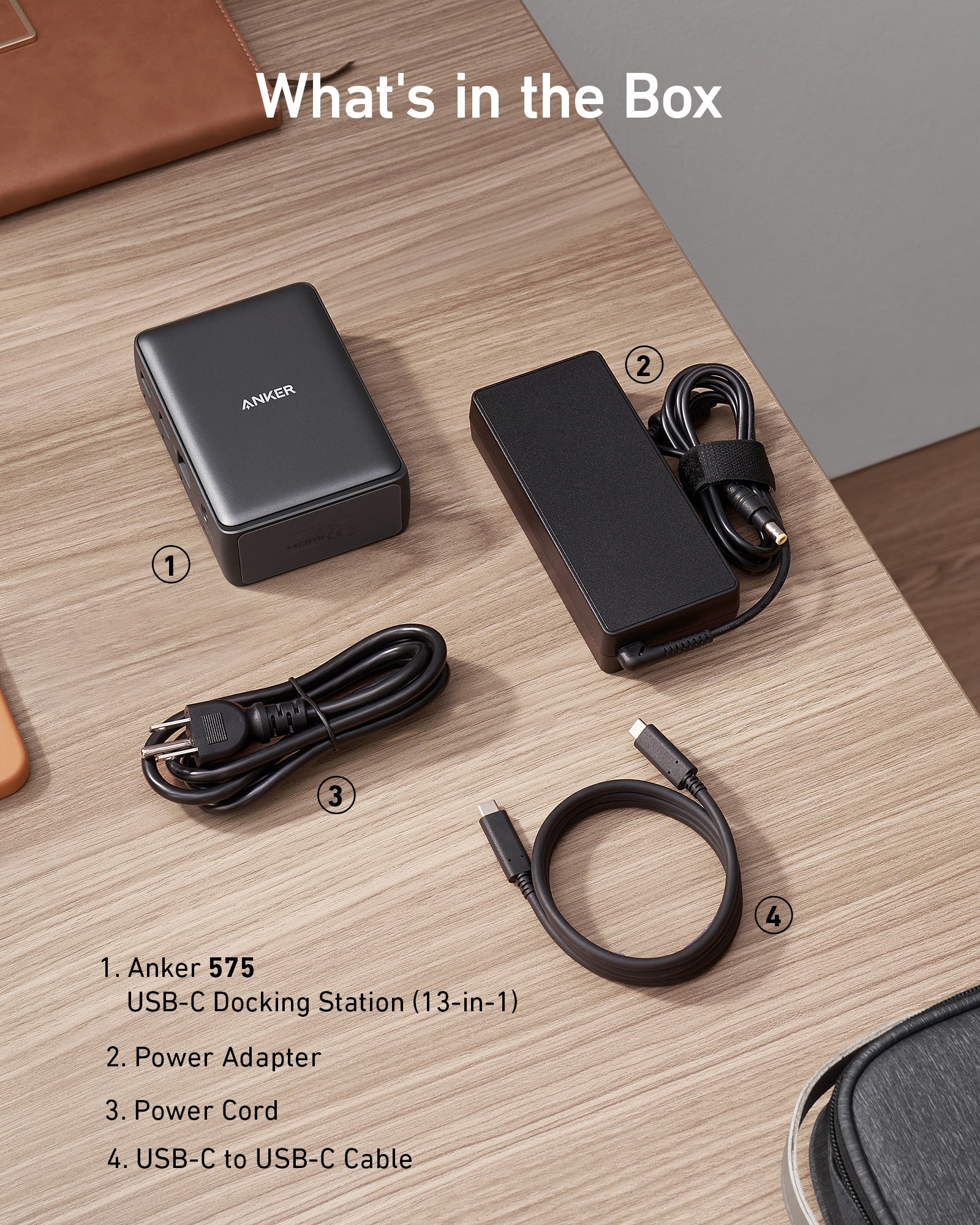 Refurbished 575 USB-C Docking Station (13-in-1) L1