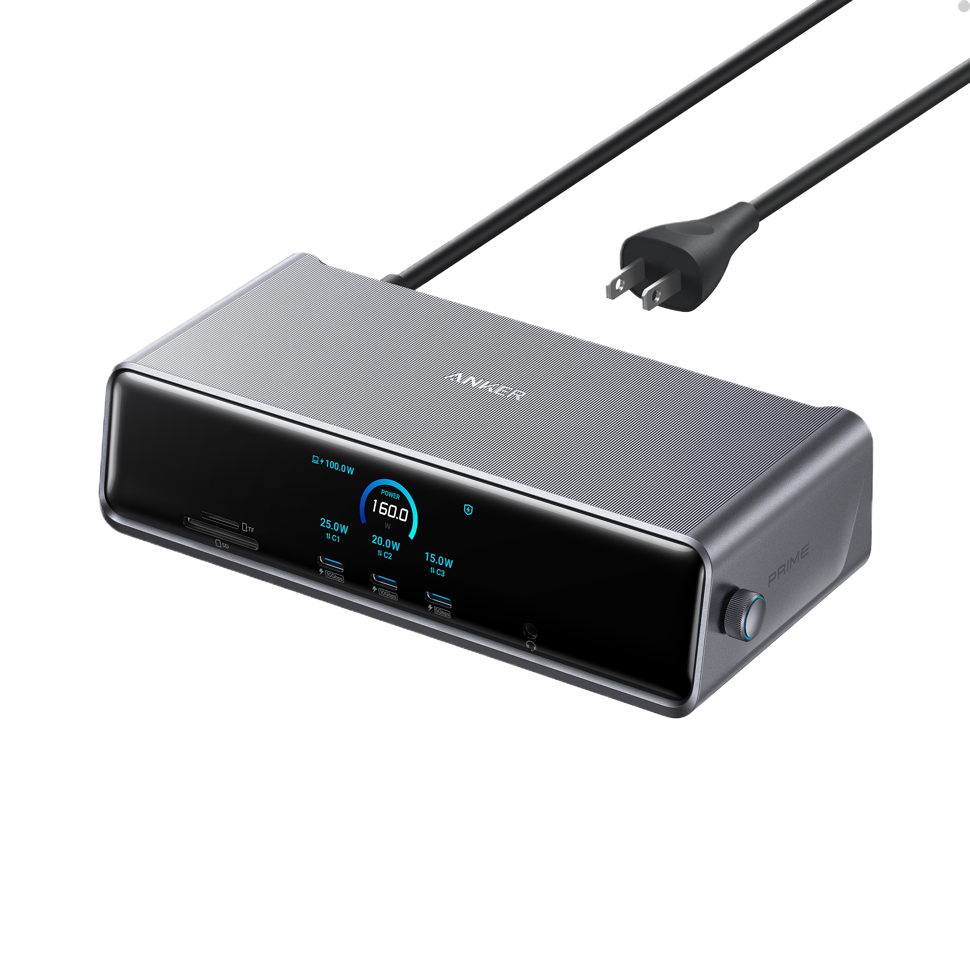 Prime DL7400 Docking Station (14-in-1, Triple Display, DisplayLink) Q0