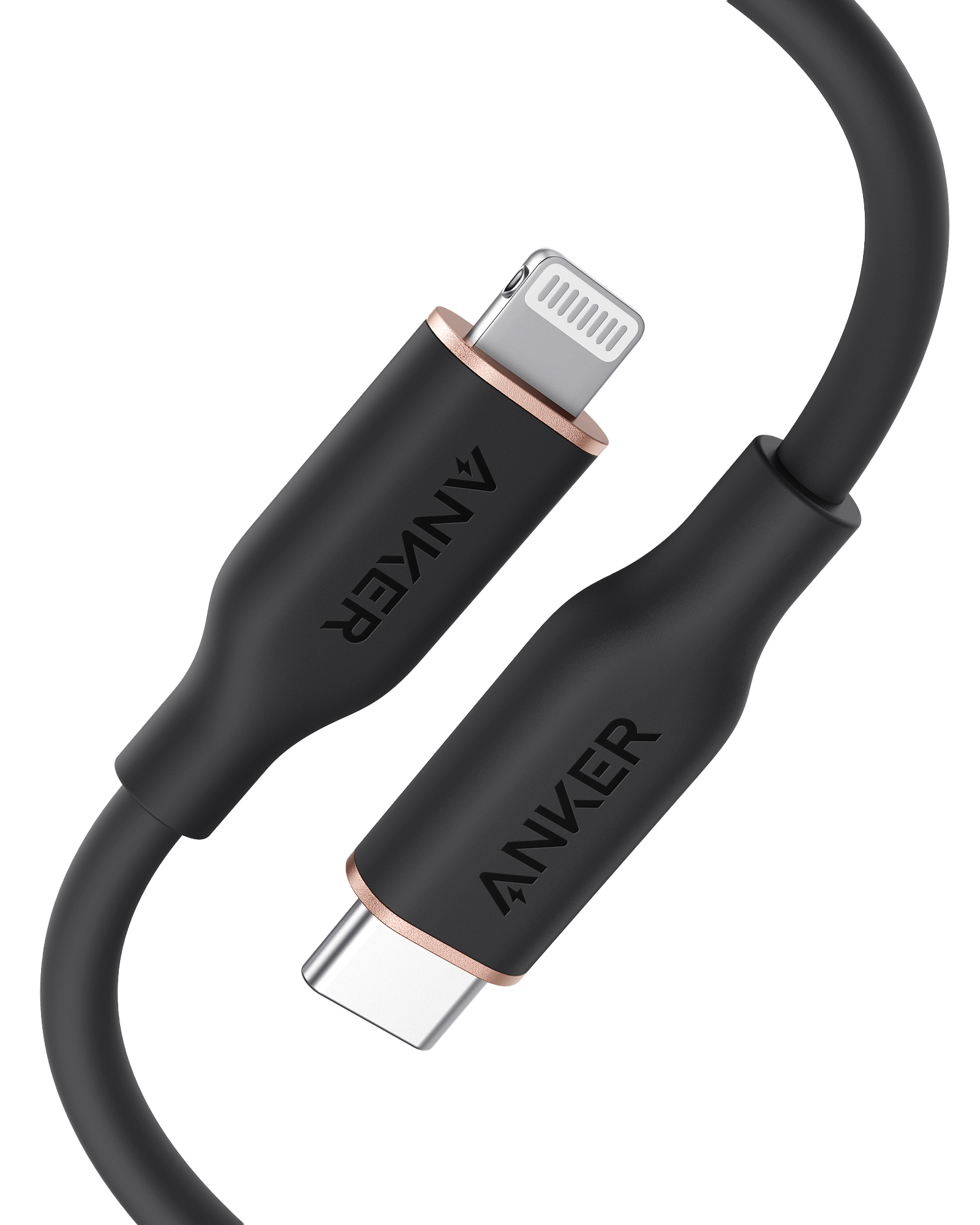 641 USB-C to Lightning Cable (Flow, 3 ft Silicone) Q6