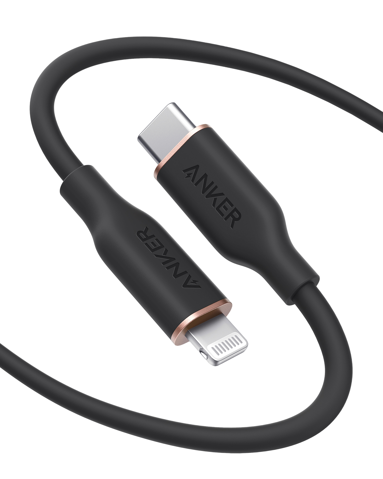 Refurbished 641 USB-C to Lightning Cable (Flow, Silicone) A2