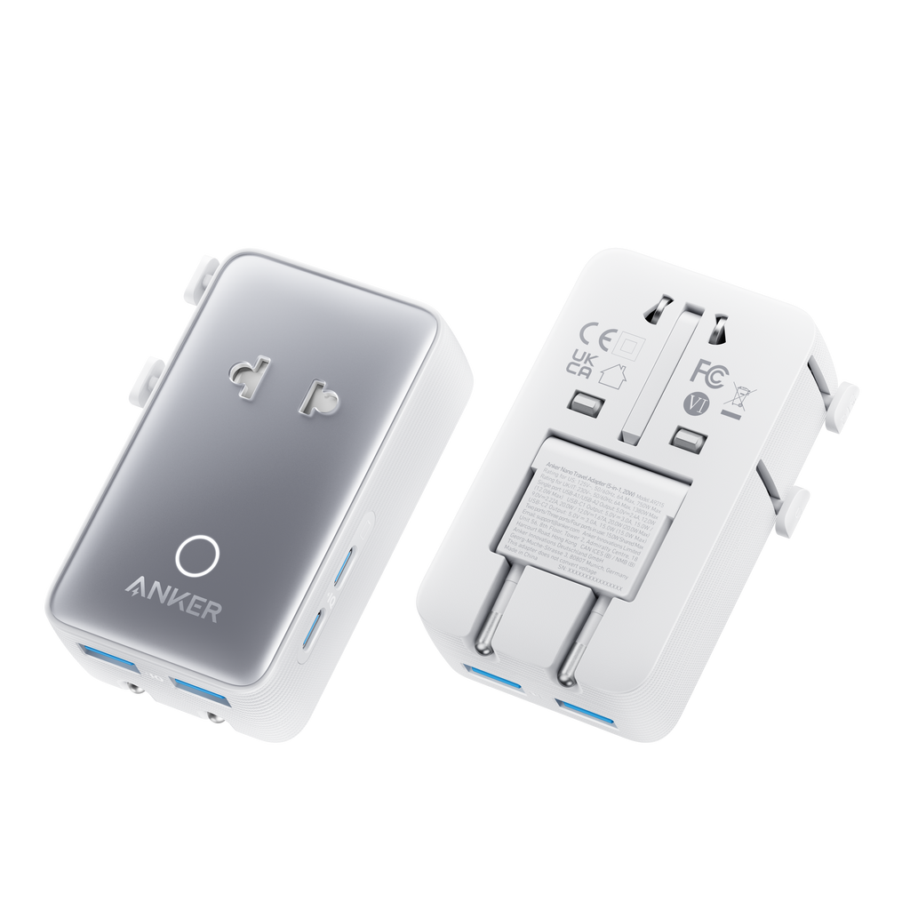 Nano Travel Adapter (5-in-1, 20W, 1-Pack) Y8