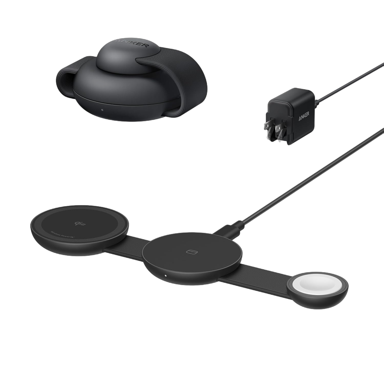 MagGo Wireless Charging Station (3-in-1, Foldable Pad) Z2